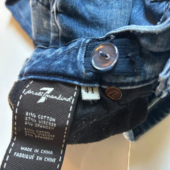 7 For All Mankind Girls Skinny Jeans 4T - Picture 5 of 6